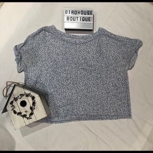 💥Cape Juby Floral Crop Top